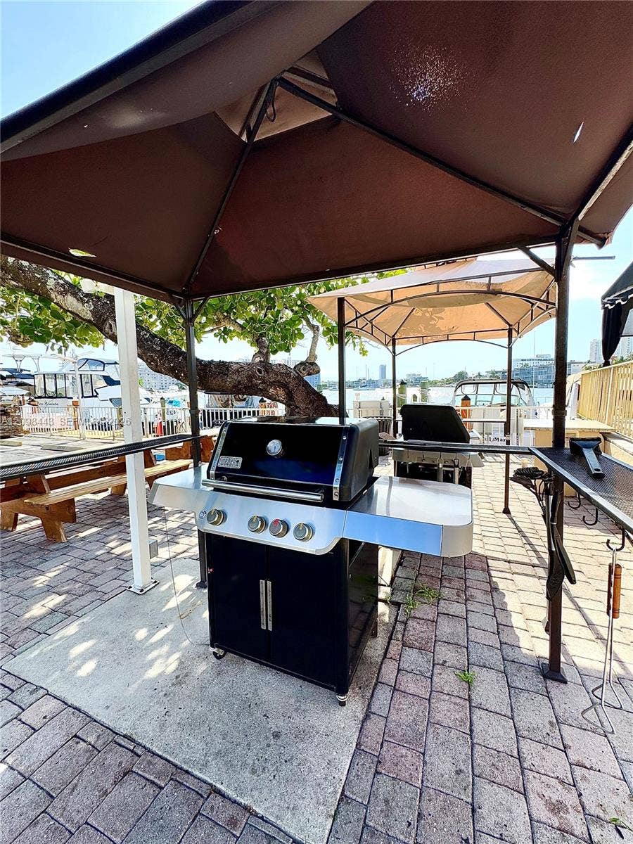 BBQ area