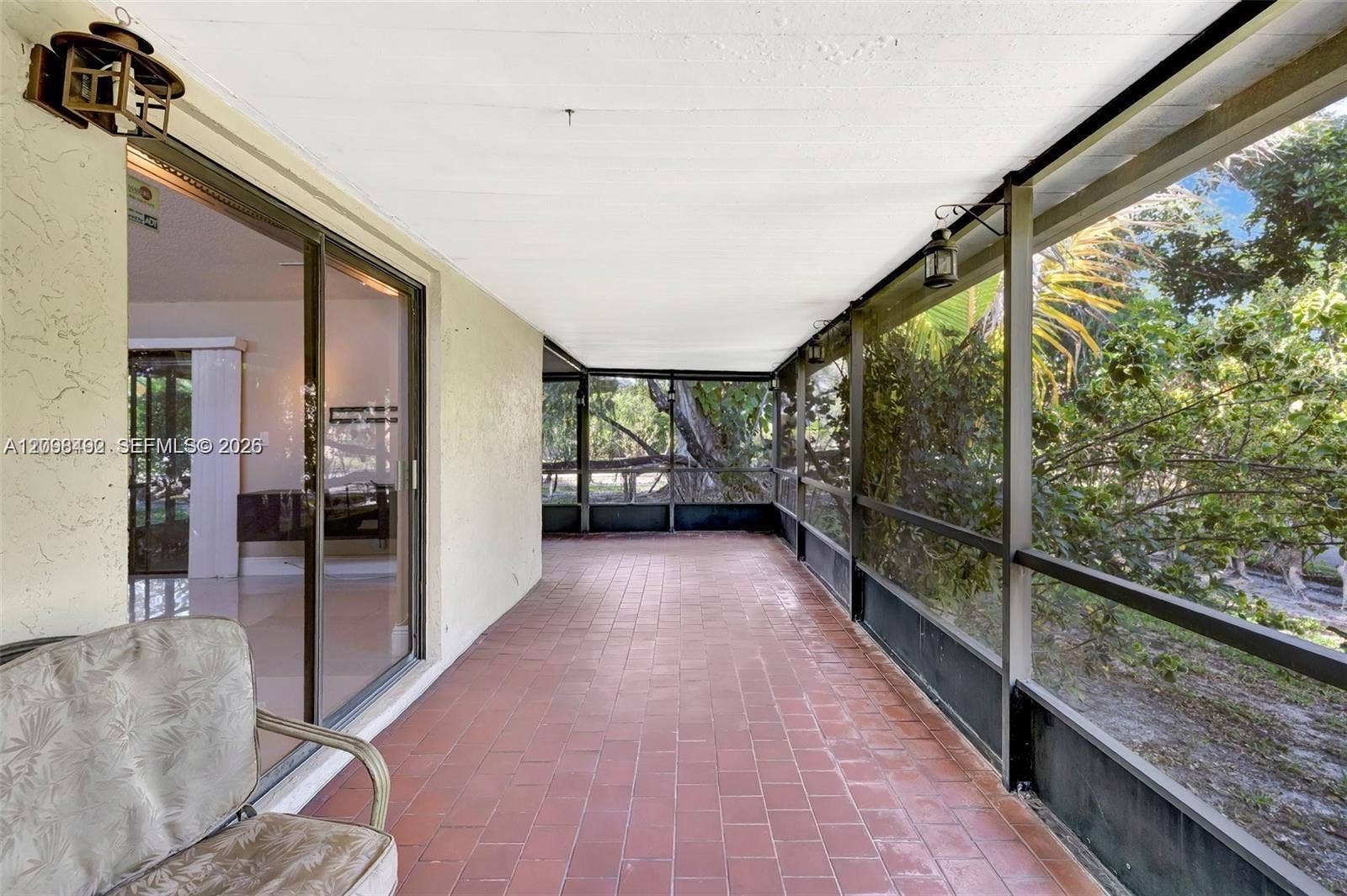 Wrap around screened porch