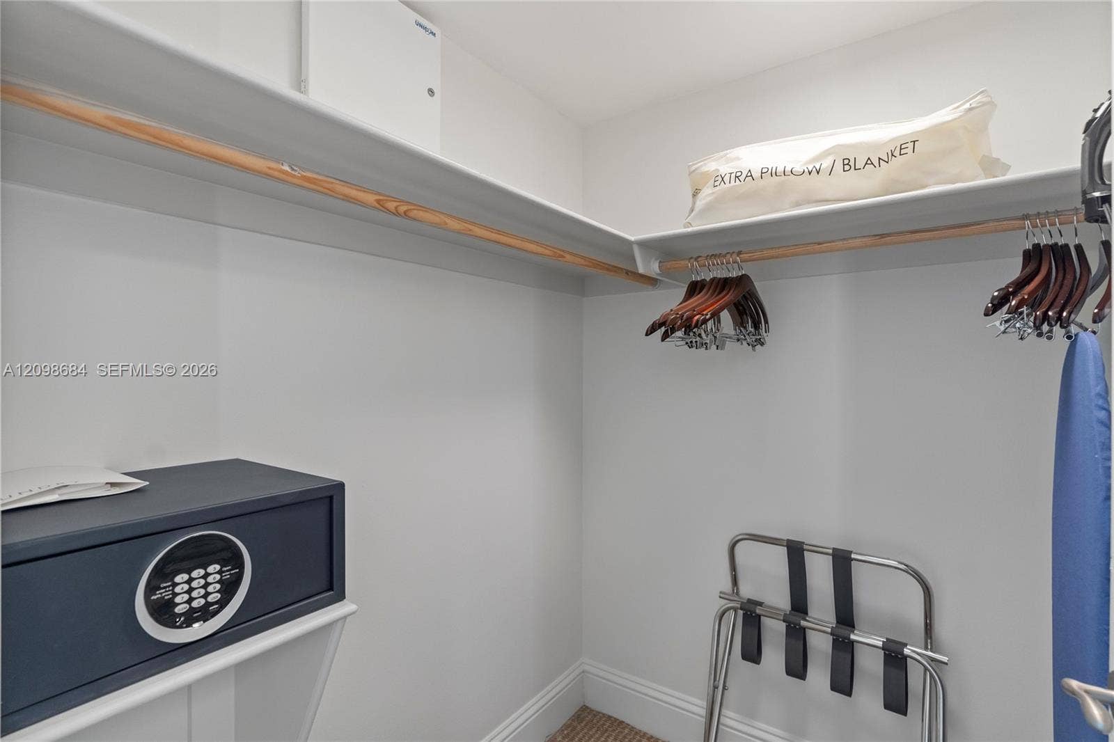 Primary closet