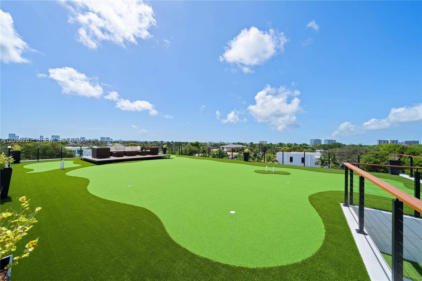 13145 Coronado Drive, North Miami, FL 33181 Rooftop Minigolf