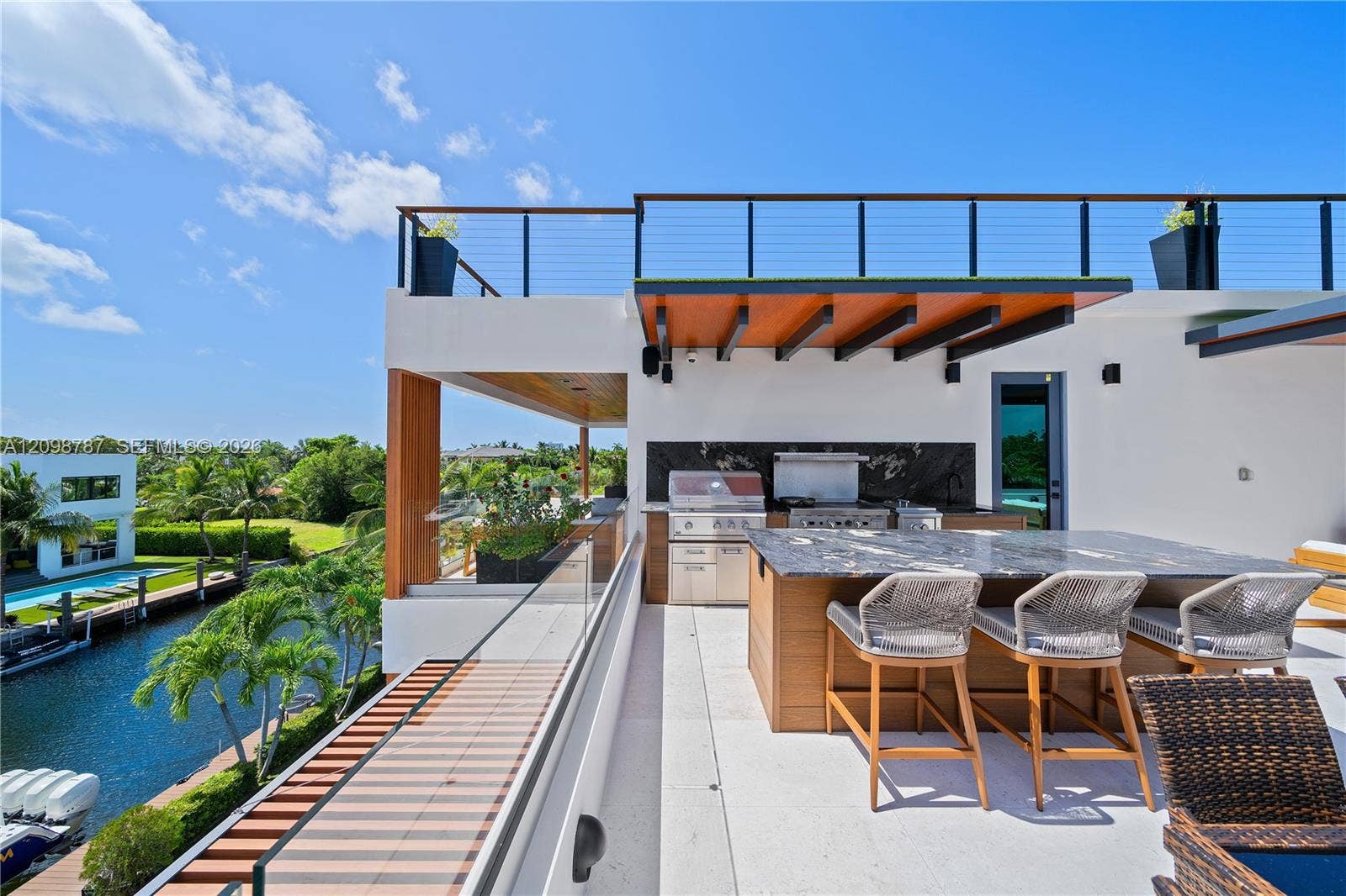 13145 Coronado Drive, North Miami, FL 33181 Outdoor Terrace