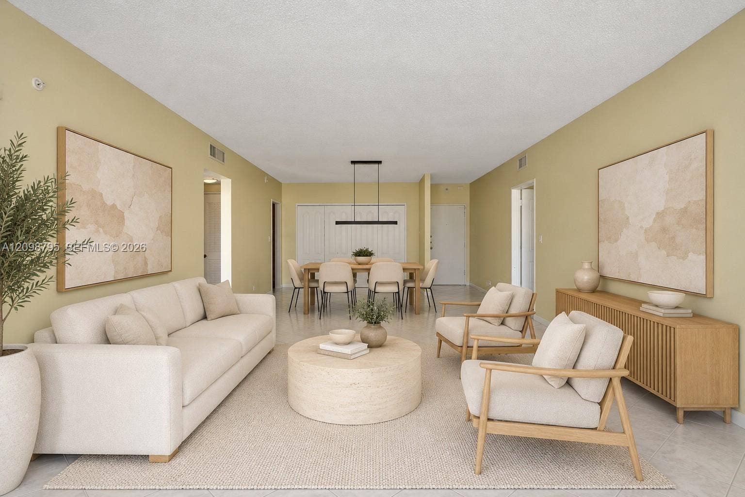 5601 Collins Avenue, #620, Miami Beach, FL 33140 Digitally Staged