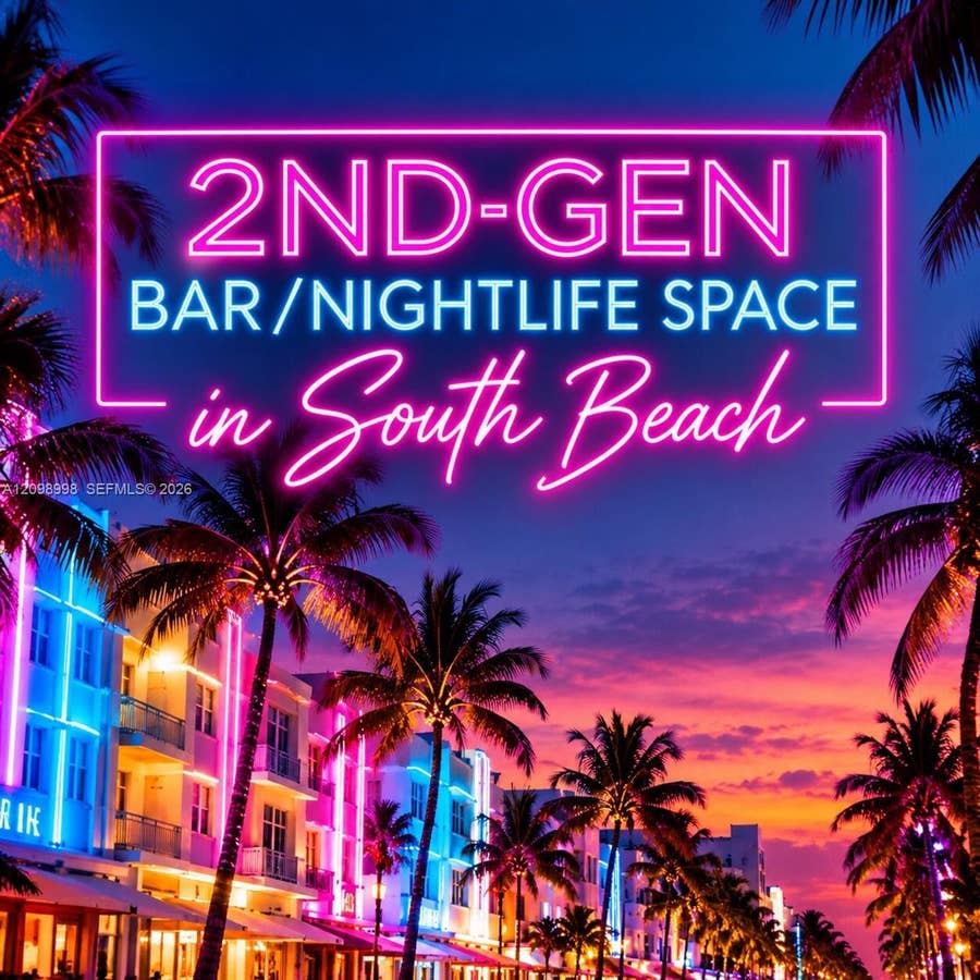 Property photo for 2nd-generation Bar/nightlife Space In South Beach, South Miami, FL