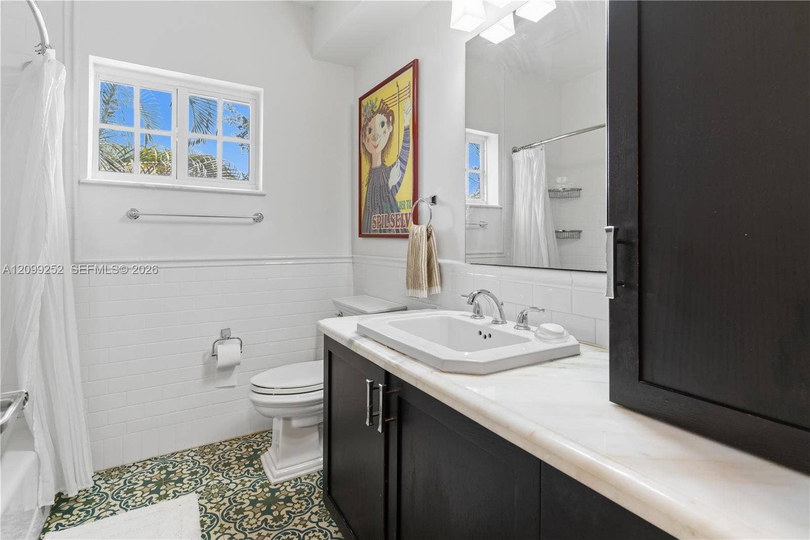 1461 Certosa Avenue, Coral Gables, FL 33146 Second Full Bathroom Upstairs