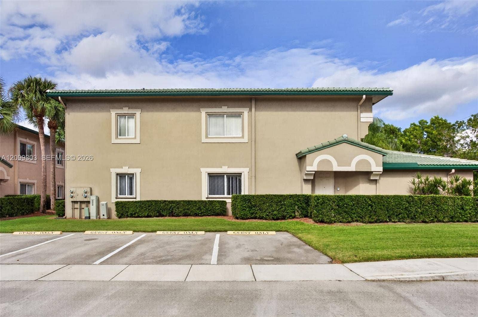 7917 Exeter Boulevard E, #101, Tamarac, FL 33321 Additional guest parking adjacent to Unit.