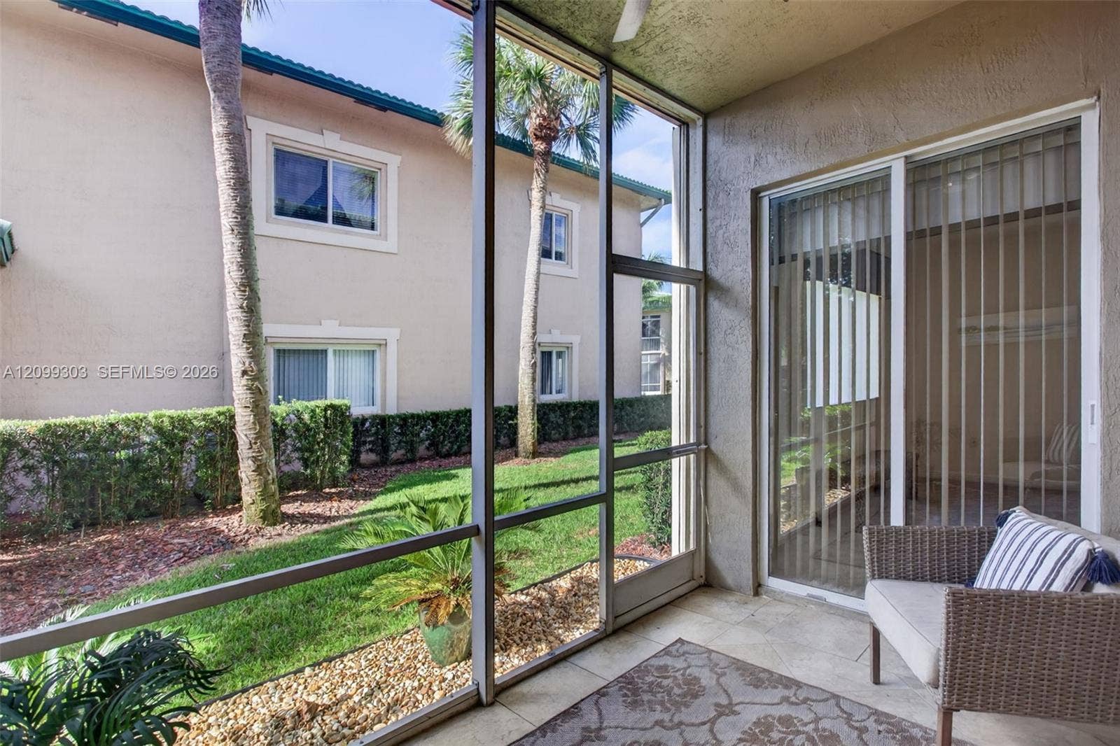 7917 Exeter Boulevard E, #101, Tamarac, FL 33321 Newly Screened Patio