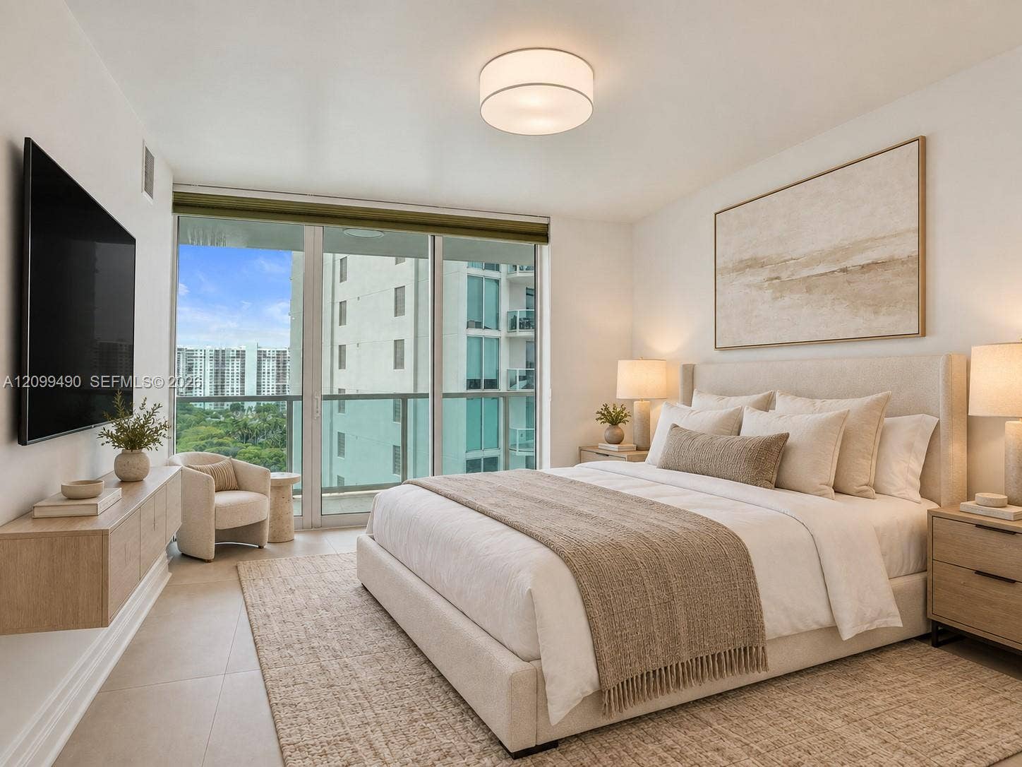 3201 NE 183rd Street, #1502, Aventura, FL 33160 Virtually Staged