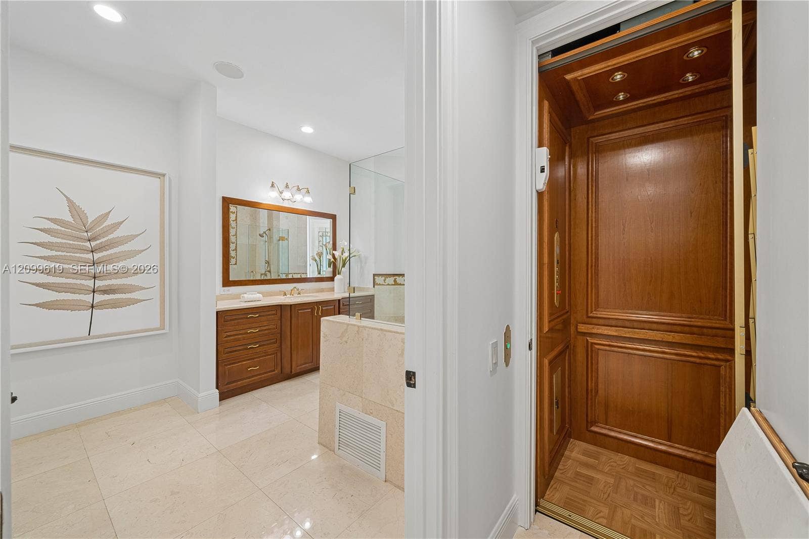 7837 SW 117th Street, Pinecrest, FL 33156 ELEVATOR IN PRIMARY SUITE
