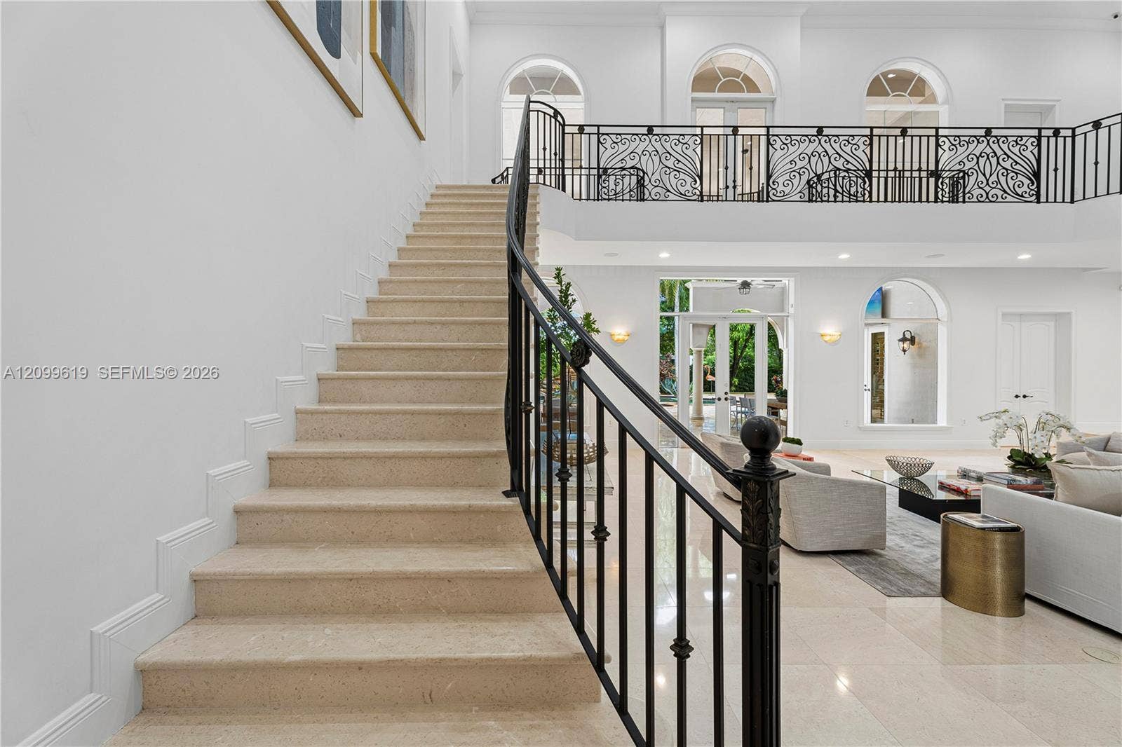 7837 SW 117th Street, Pinecrest, FL 33156 Heading upstairs