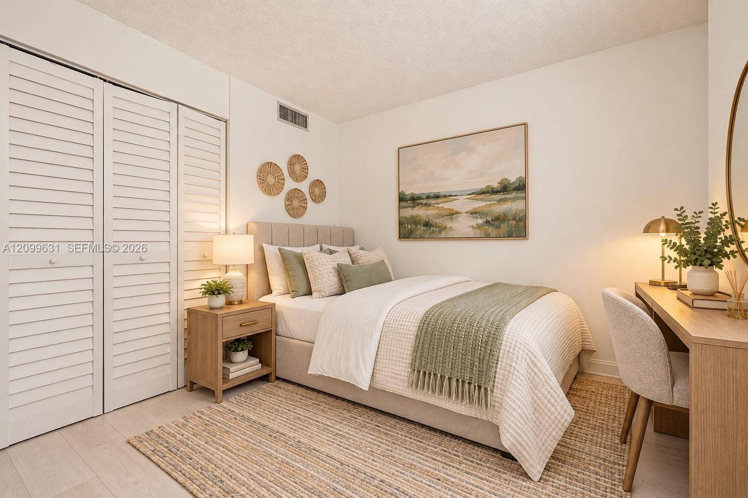 3rd bedroom Virtual rendering