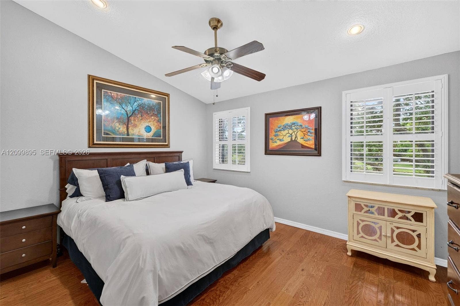 9012 Vineyard Lake Drive, Plantation, FL 33324 Spacious living area featuring an open layout for a bright, airy feel.