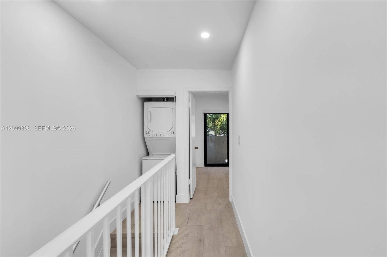 5750 Turin Street, #206, Coral Gables, FL 33146 The upstairs has the Primary Bedroom & the 2nd Bedroom. Notice the washer/Dryer is upstairs close to both bedrooms. Also notice the the two bdrms are separated from each other as opposed to being side by side!