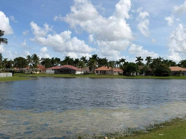 Peaceful lake view