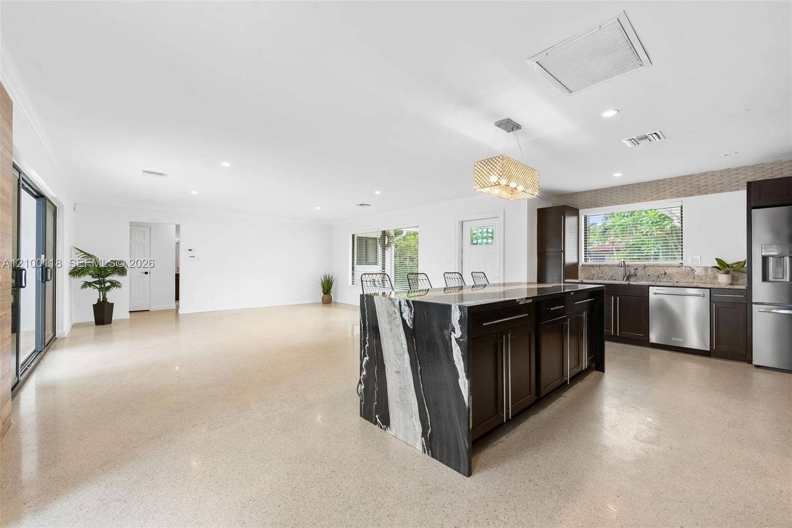 2091 NE 55th Street, Fort Lauderdale, FL 33308 Open-Concept Floor Plan