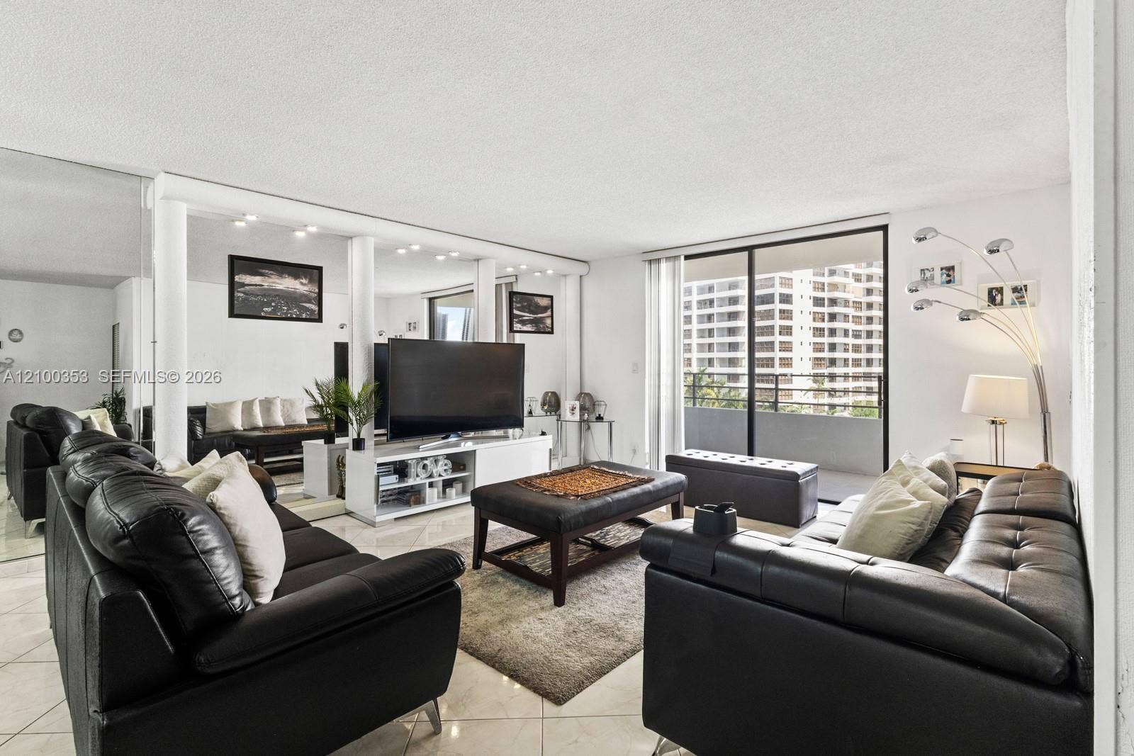 600 Three Islands Boulevard, #612, Hallandale Beach, FL 33009 Living room