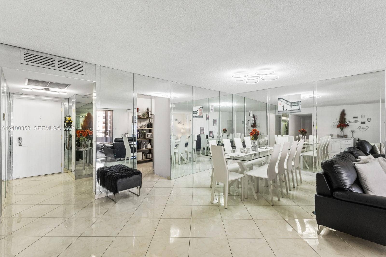 600 Three Islands Boulevard, #612, Hallandale Beach, FL 33009 Entry and dining gallery