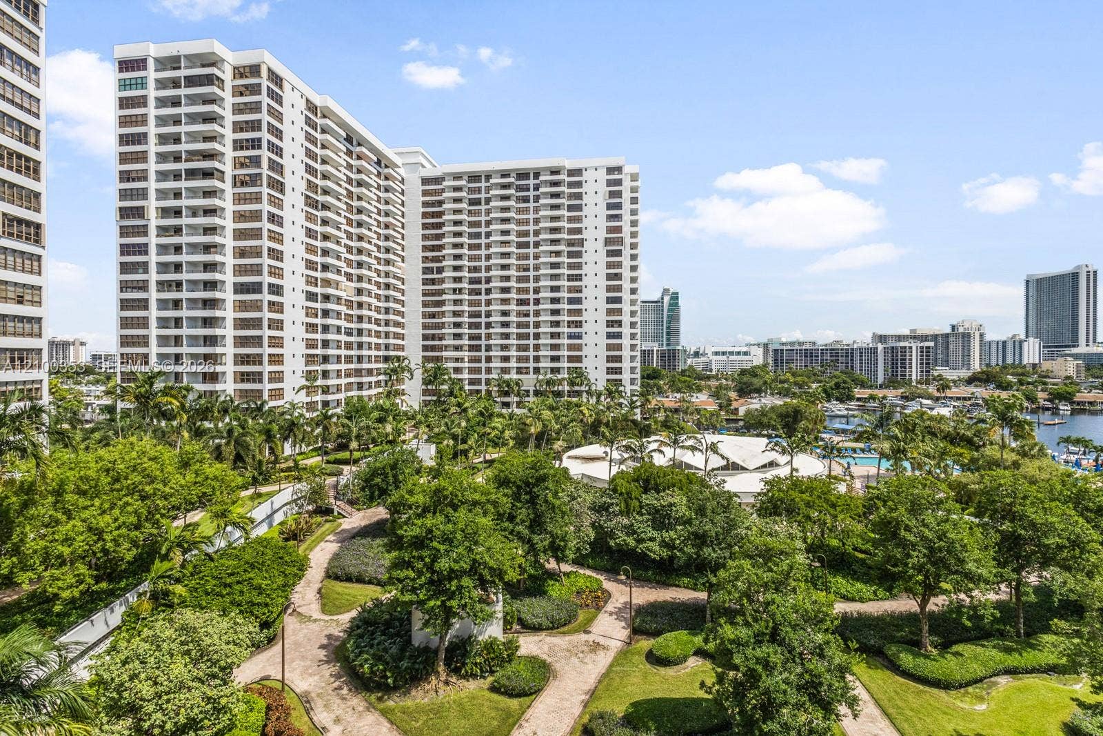 600 Three Islands Boulevard, #612, Hallandale Beach, FL 33009 View from the residence