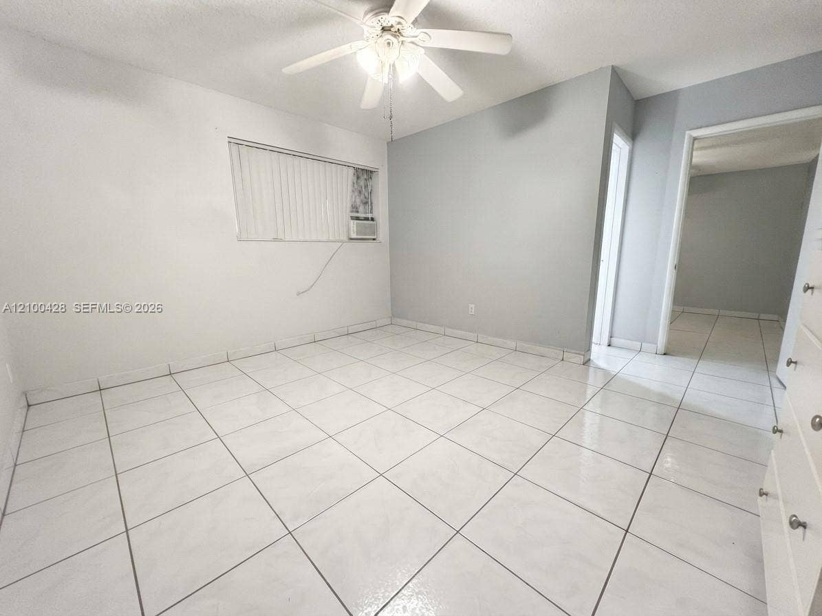 6641 SW 5th Street, Pembroke Pines, FL 33023 Primary Bedroom AI Staged Empty