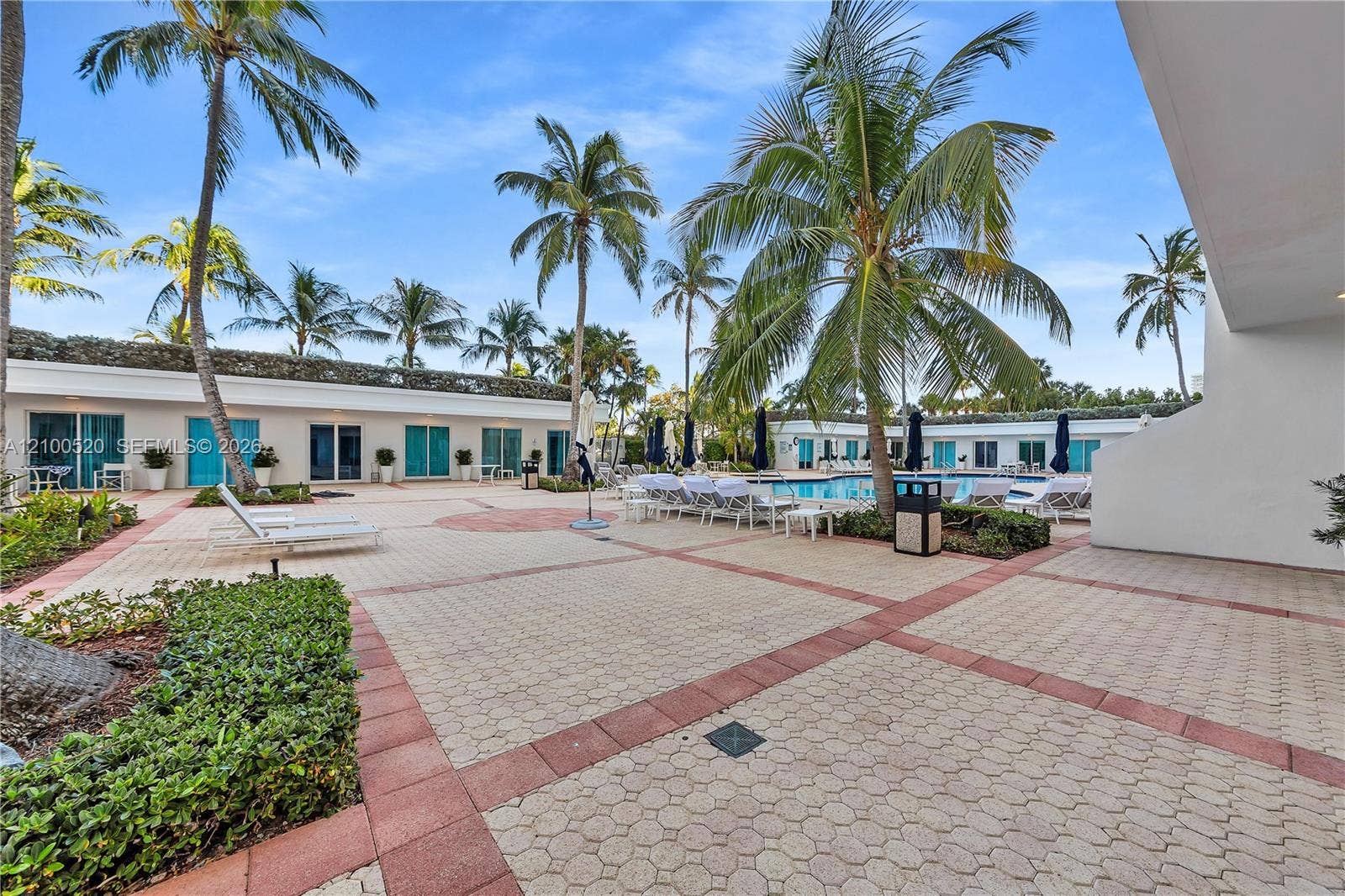 10101 Collins Avenue, #11D +Cabana, Bal Harbour, FL 33154 POOL DECK
