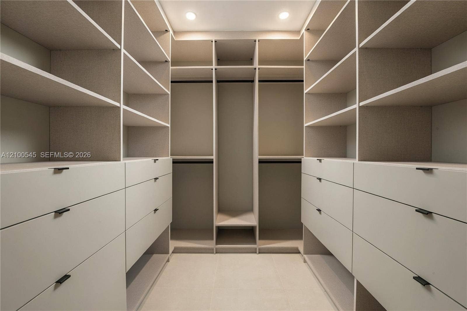 1042 NE 95th Street, Miami Shores, FL 33138 Primary Custom Walk-in Closet