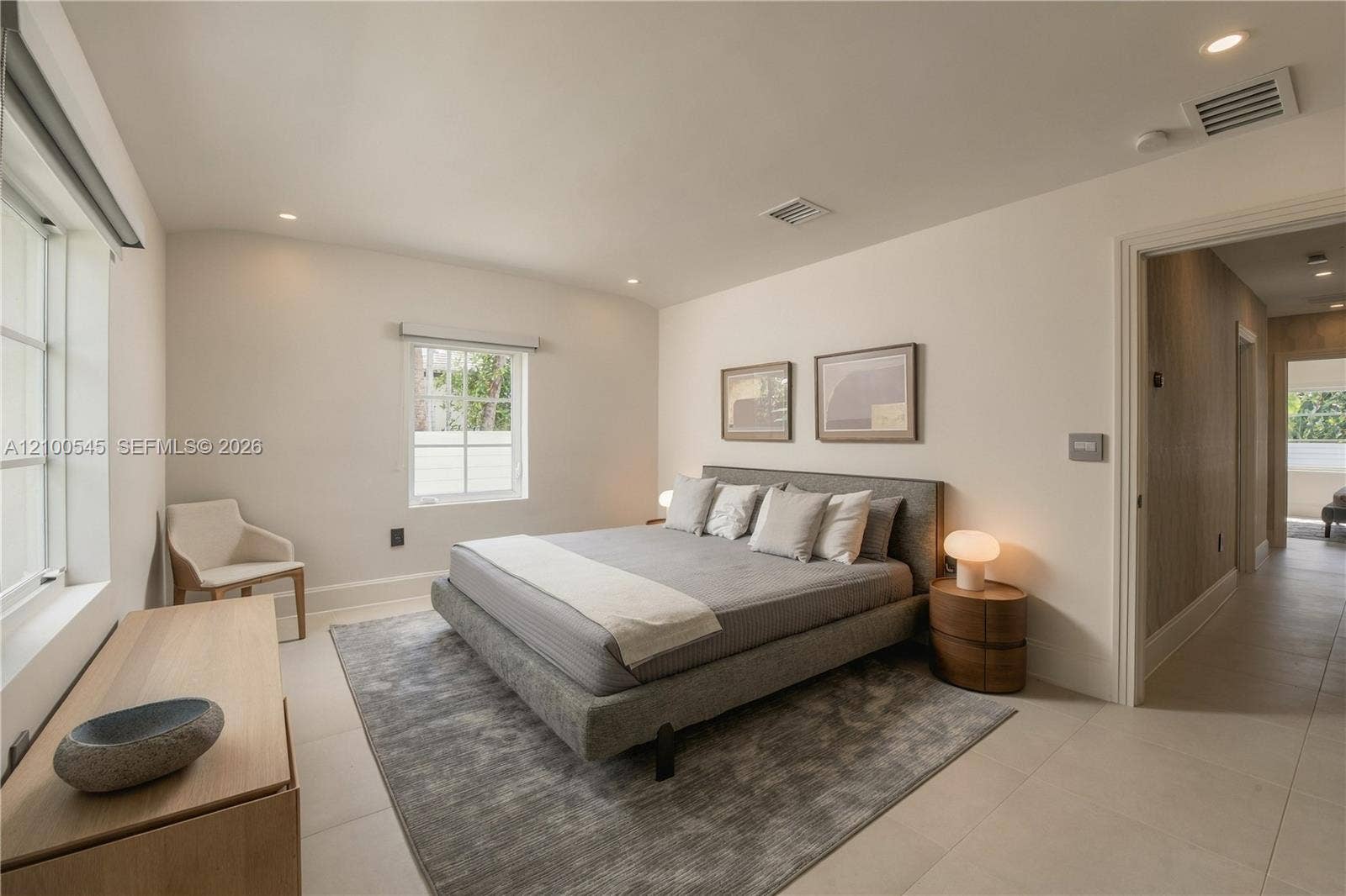 1042 NE 95th Street, Miami Shores, FL 33138 Large 4th Bedroom with en-suite bathroom.