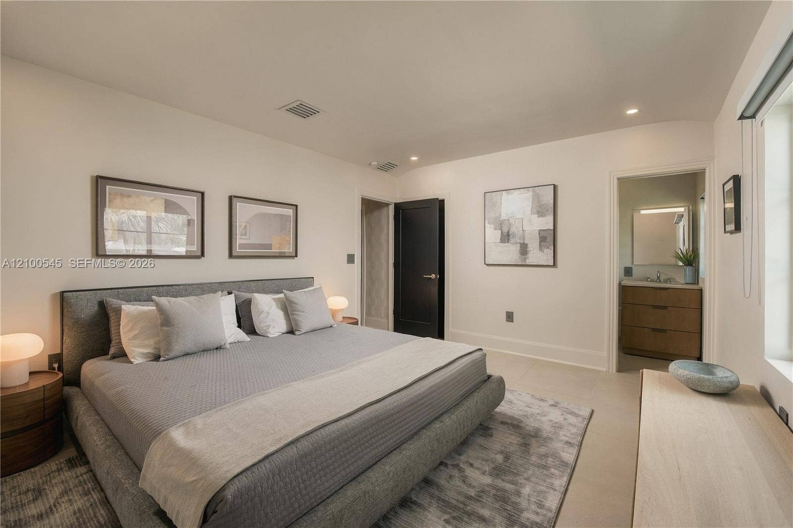 1042 NE 95th Street, Miami Shores, FL 33138 Large 4th Bedroom with en-suite bathroom.