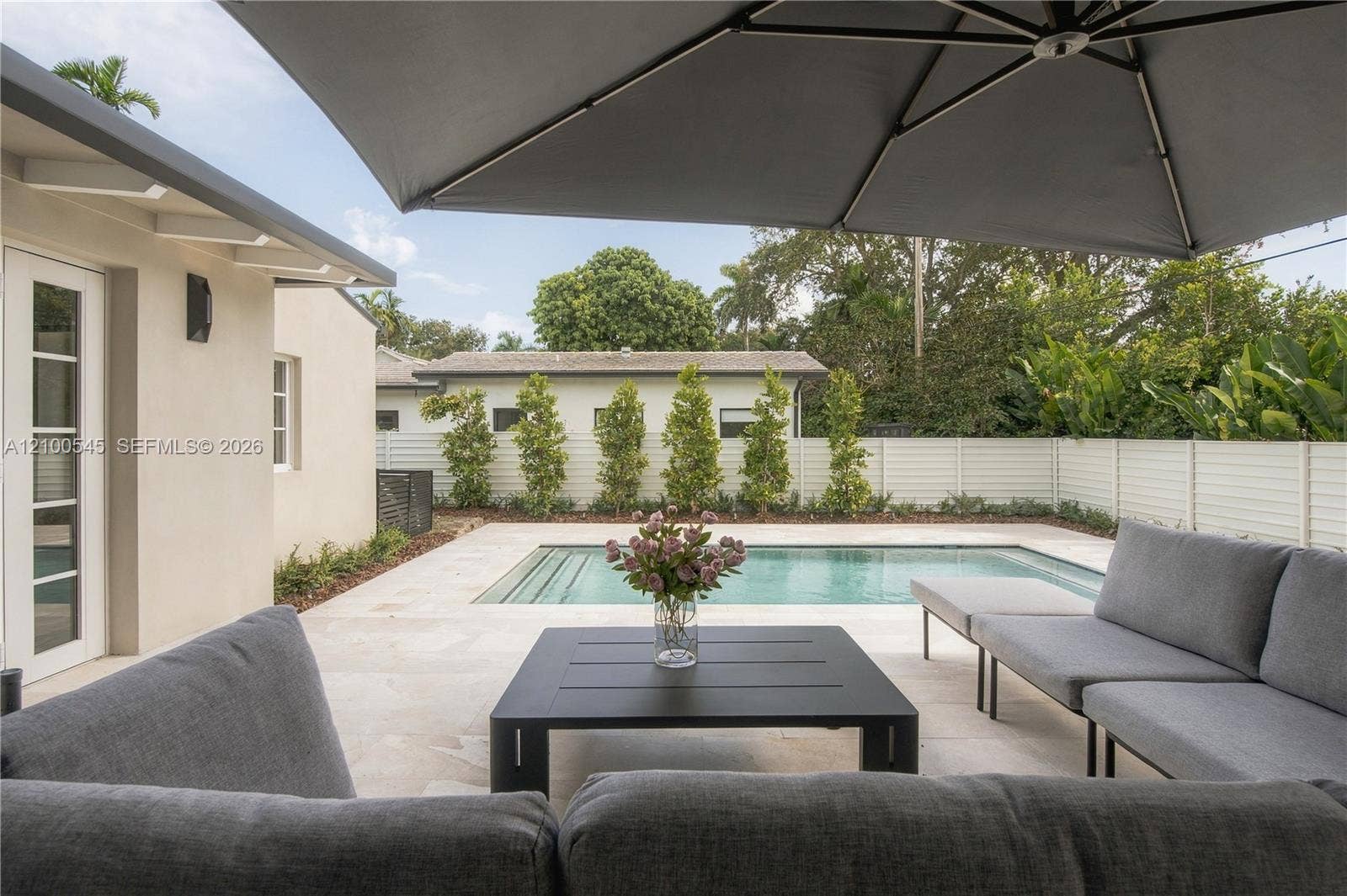 1042 NE 95th Street, Miami Shores, FL 33138 Large pool with spacious outdoor areas.