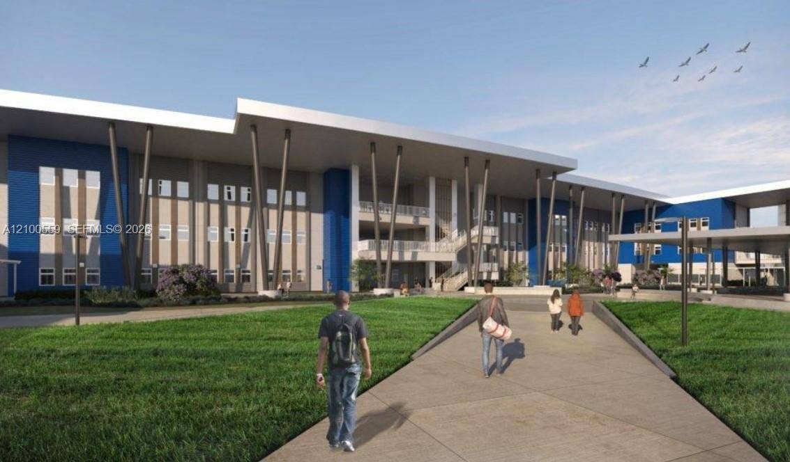 New elementary school under construction with completion scheduled for next year