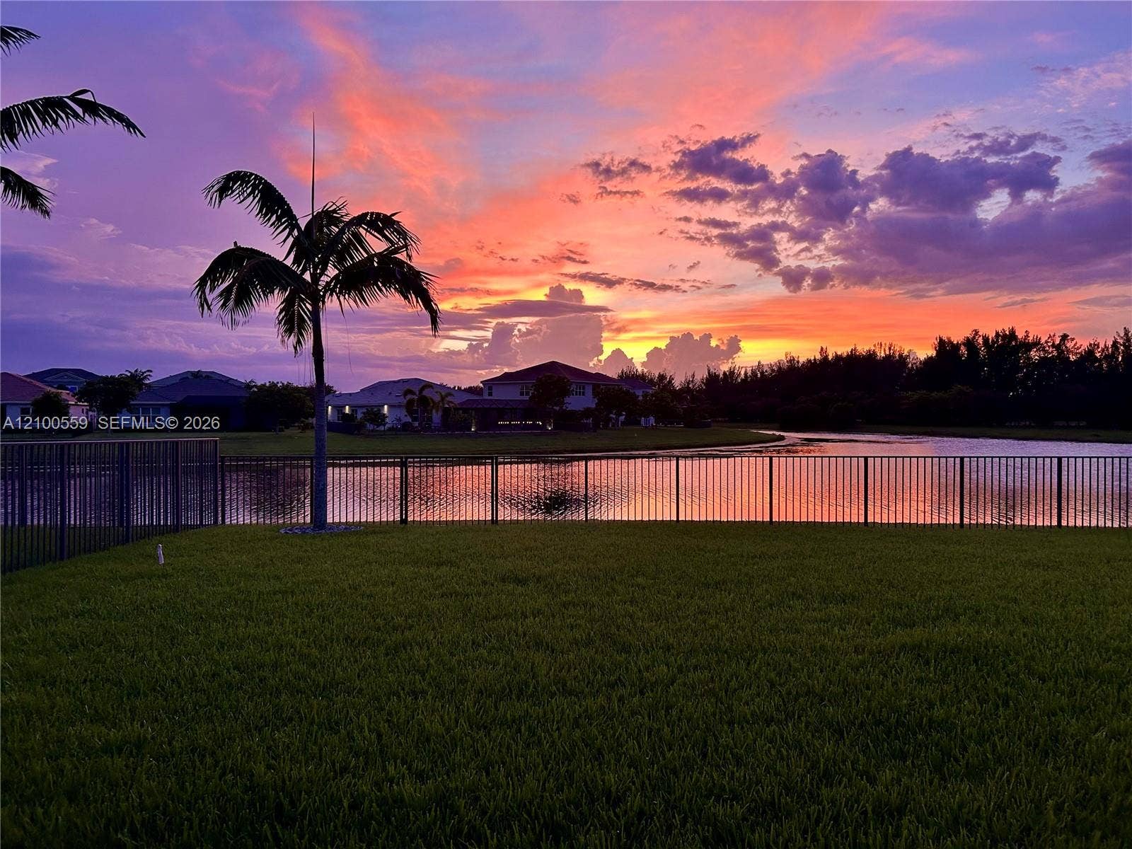 Not Ai or photoshop. Beautiful evening sunsets from your screened in patio