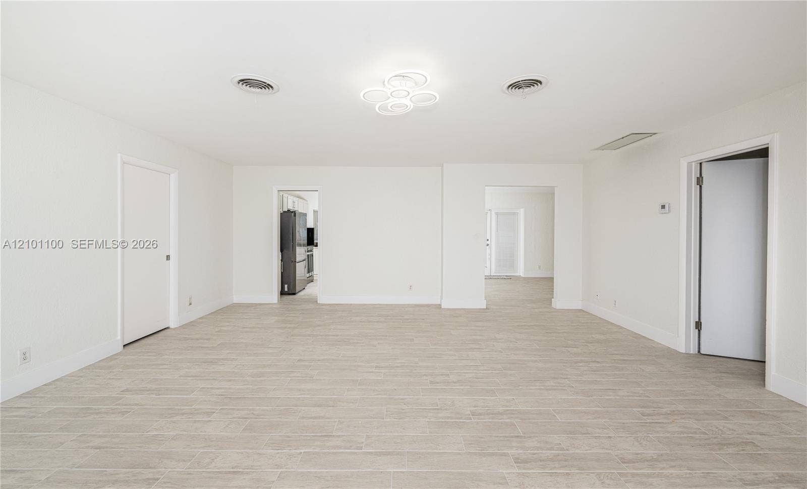5316 Buchanan Street, #0, Hollywood, Hollywood, FL 33021 Living Room/w Split Bedrooms Floor Plan