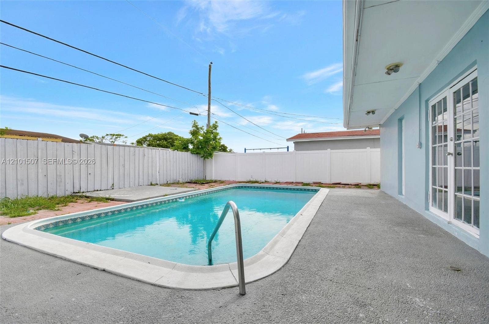 8960 Sunset Strip, Sunrise, FL 33322 Pool - view toward fence