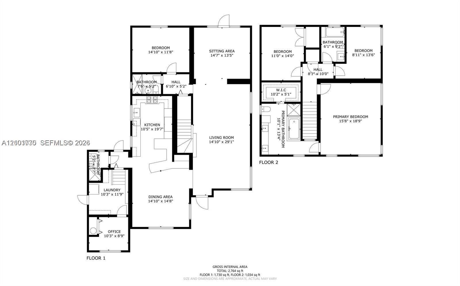 435 W 51st Street, Miami Beach, FL 33140 Floor plan