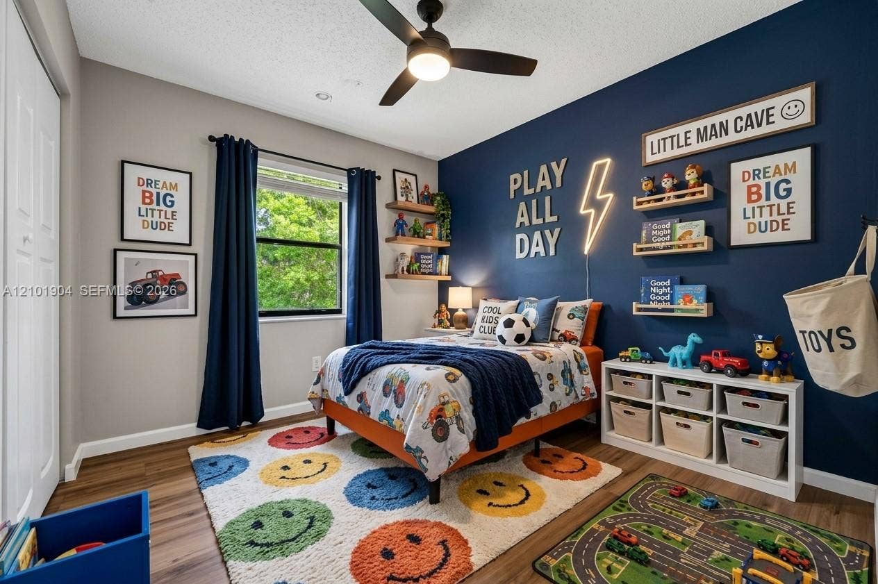 Bedroom 2 - virtually staged