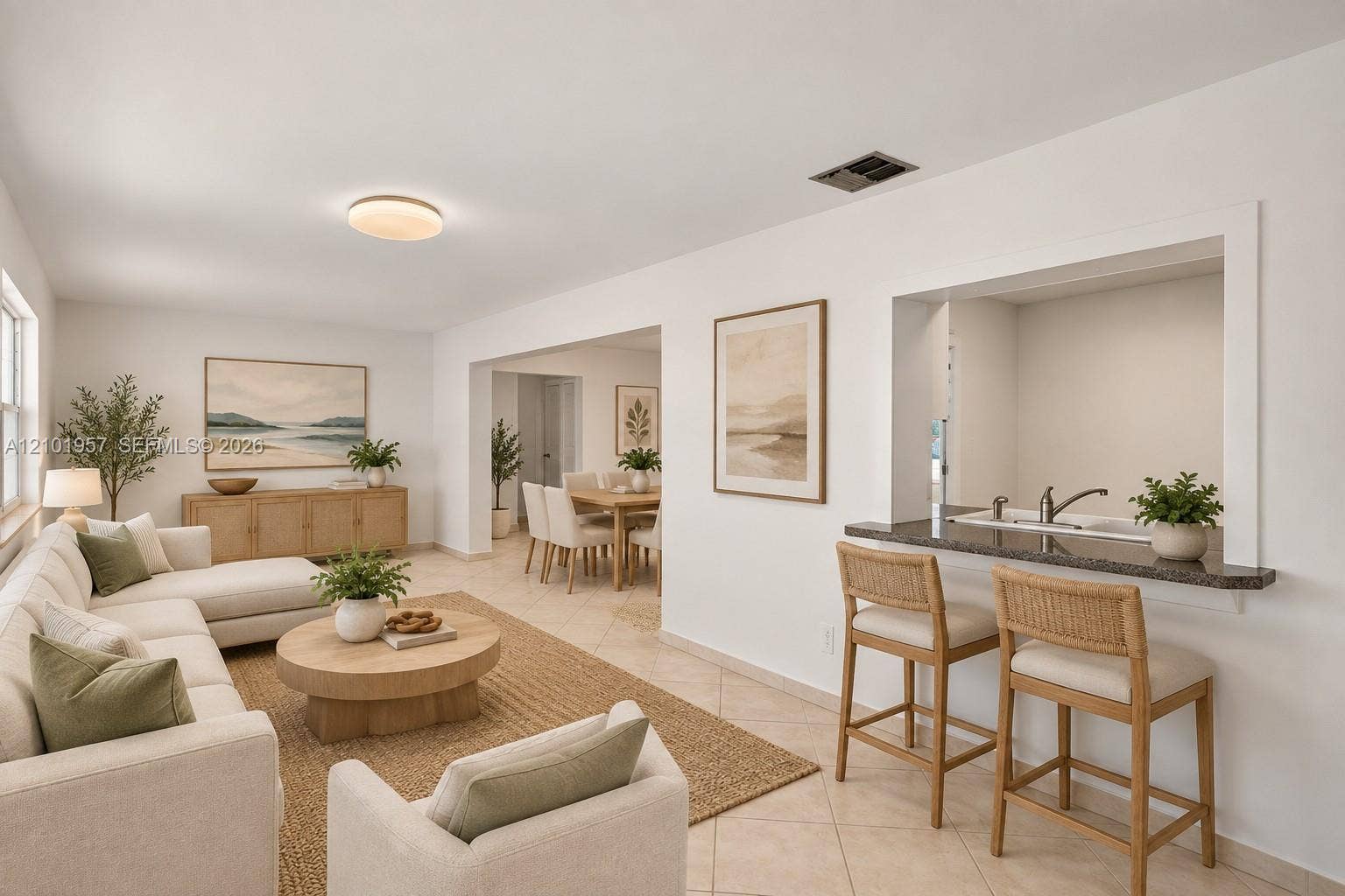 341 NW 25th Court, Pompano Beach, FL 33064 Virtually Staged
