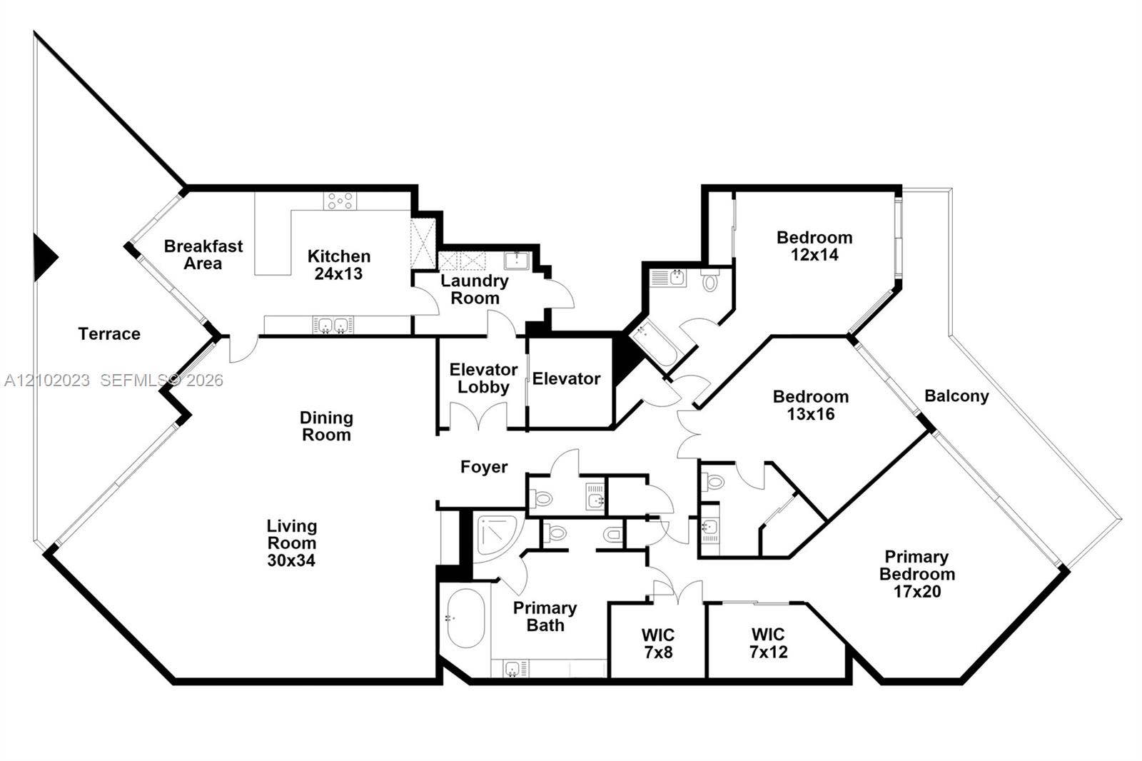 60 Edgewater Drive, #14E, Coral Gables, FL 33133 Photo 35