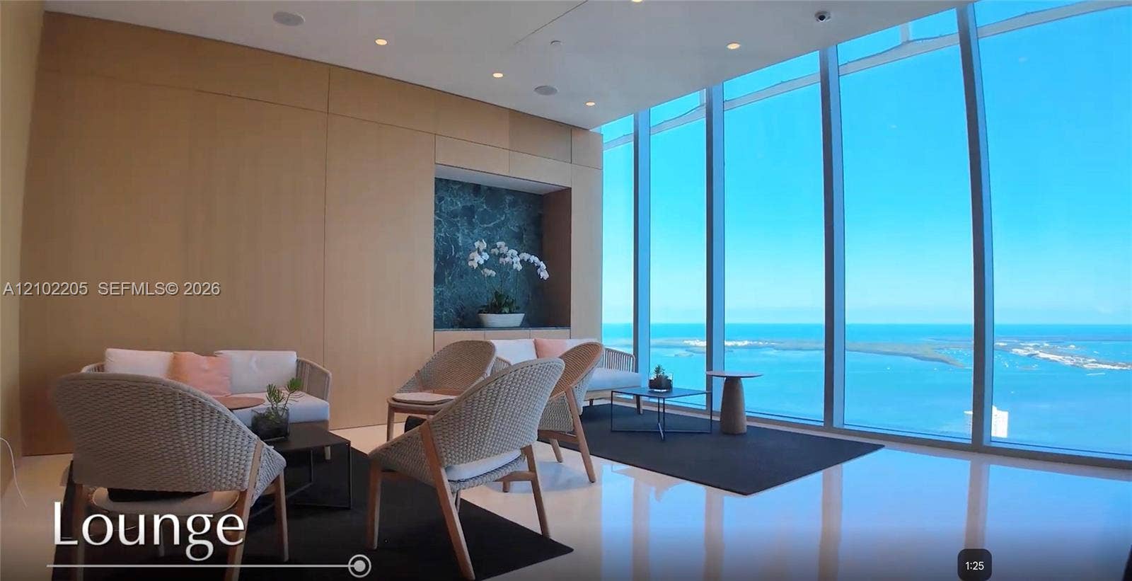 300 Biscayne Boulevard Way, #2106W, Miami, FL 33131 Informal lounge