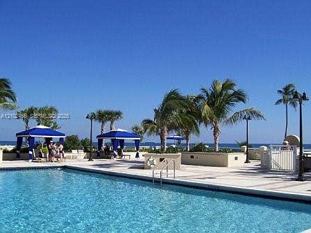 Pool deck