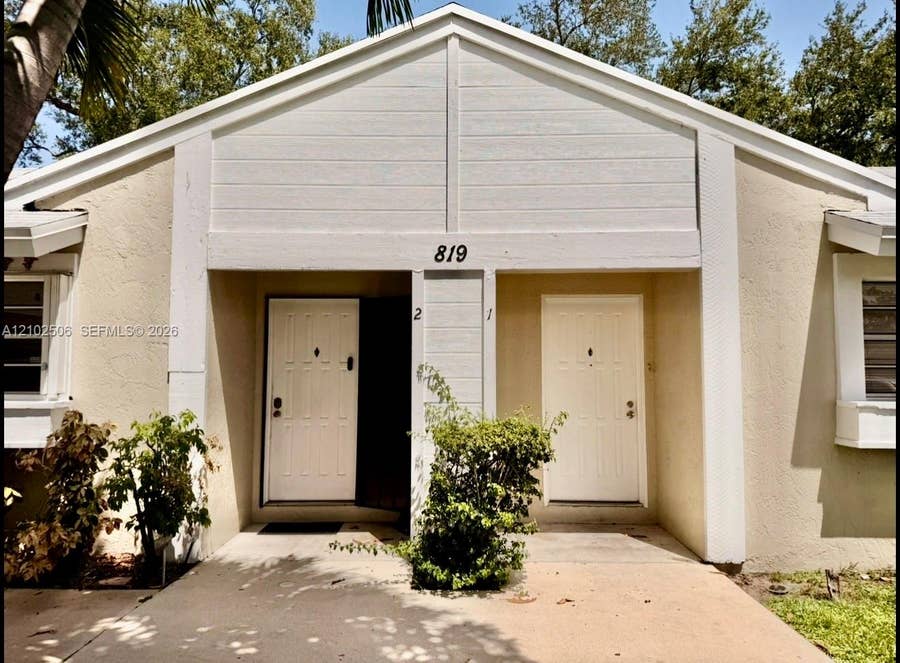 Property photo for 819 NE 214th Lane, #1, Miami, FL