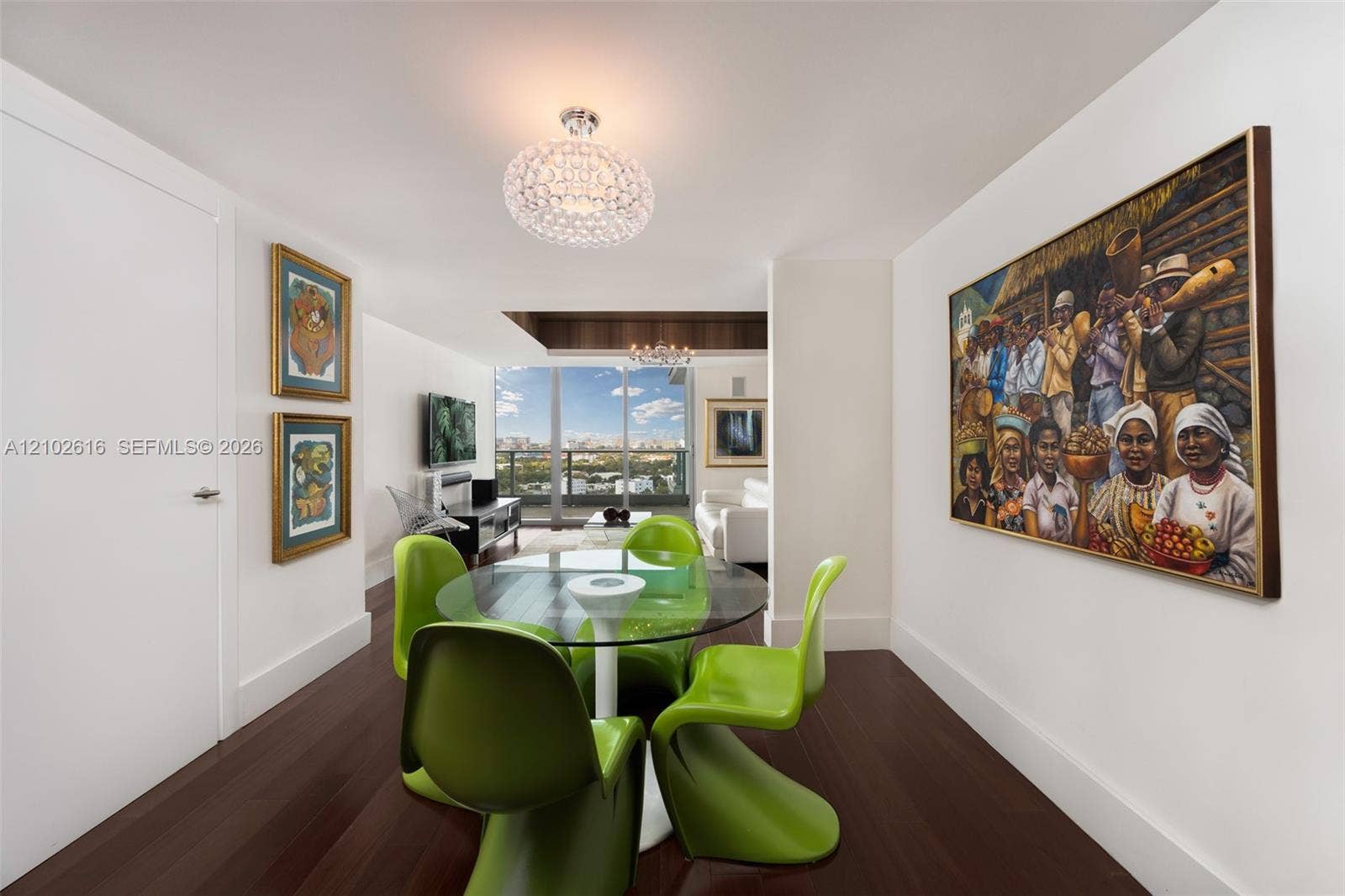 2627 S Bayshore Drive, #1803, Miami, FL 33133 kitchen dining area