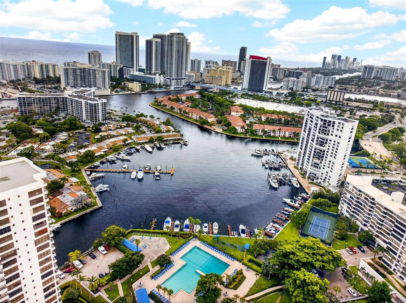 500 Three Islands Boulevard, #201, Hallandale Beach, Hallandale Beach, FL 33009 Community Pool