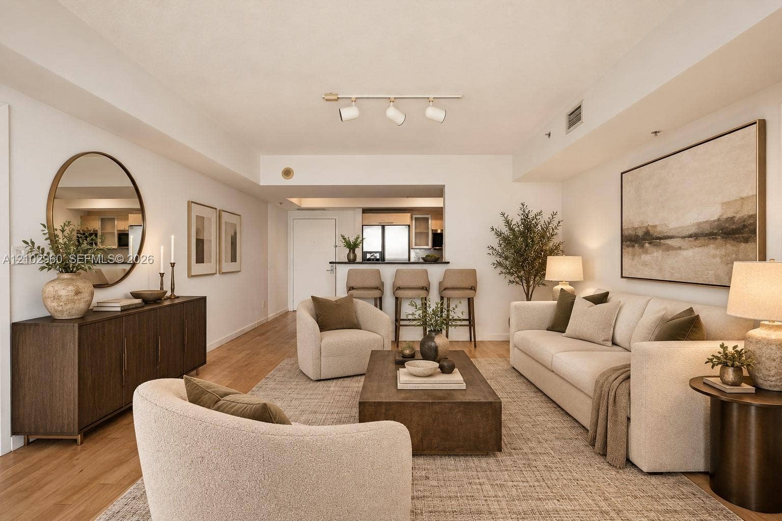 325 S Biscayne Boulevard, #3921, Miami, FL 33131 Virtually Staged