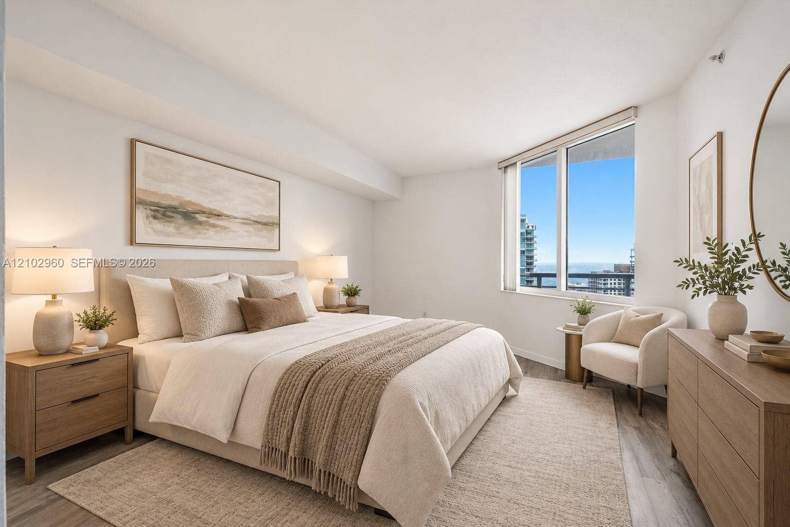 325 S Biscayne Boulevard, #3921, Miami, FL 33131 Virtually Staged