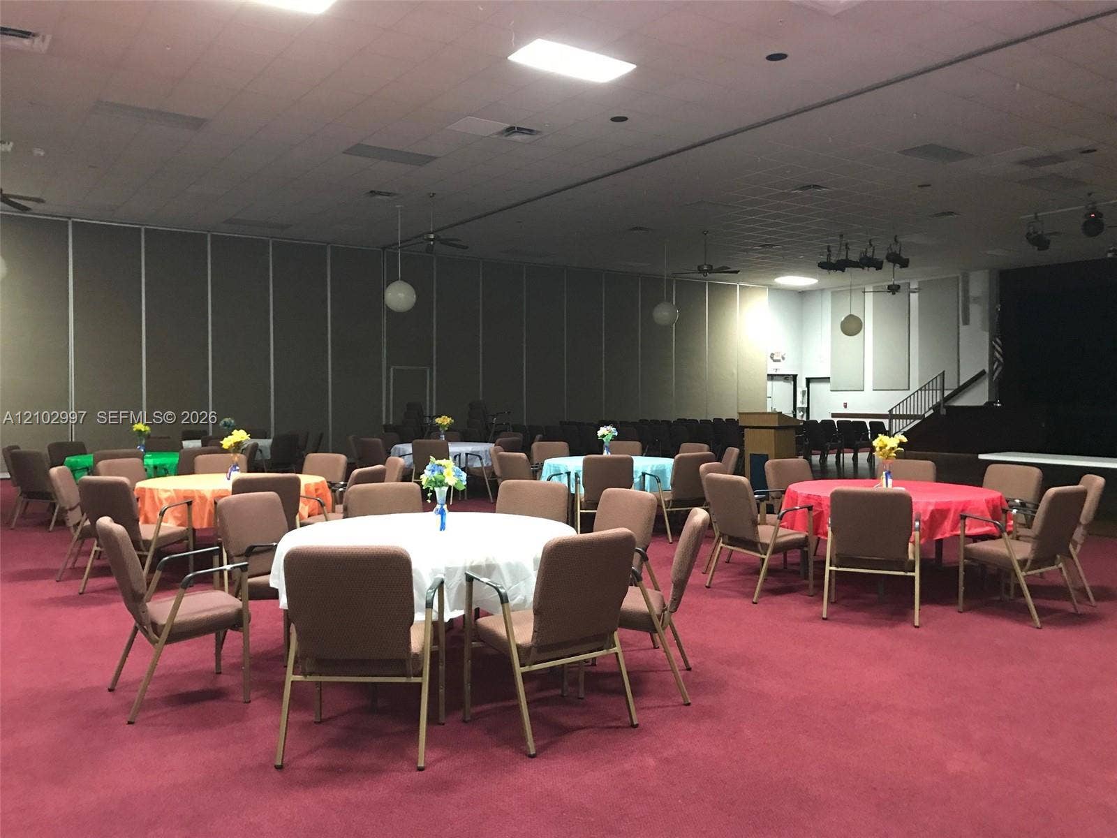 SET UP FOR LUNCHEON