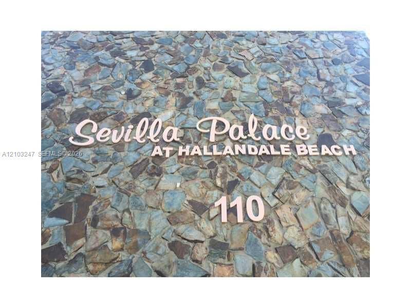 Property photo for 110 SE 2nd Street, #101, Hallandale Beach, FL