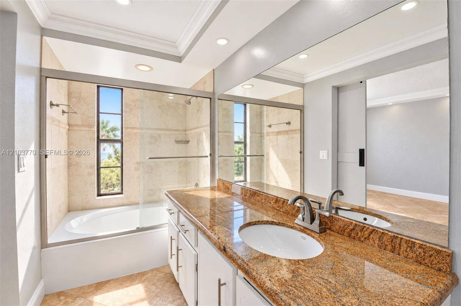 9440 SW 8th Street, #309, Boca Raton, Boca Raton, FL 33428 Dual vanity with an expansive mirror