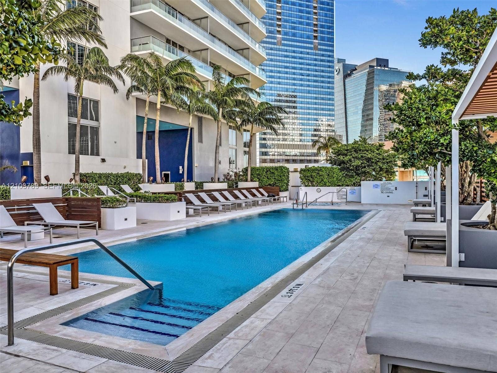 1300 Brickell Bay Drive, #3805, Miami, Miami, FL 33131 heated pool