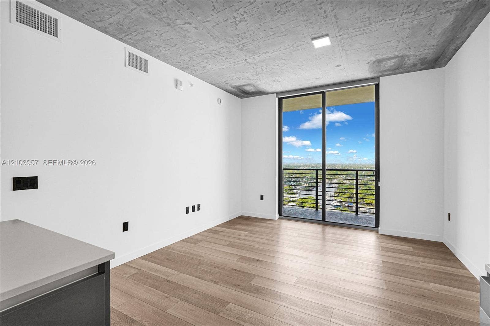 307 SW 5th Street, #0, Fort Lauderdale, Fort Lauderdale, FL 33315 White walls with wood-finish flooring
