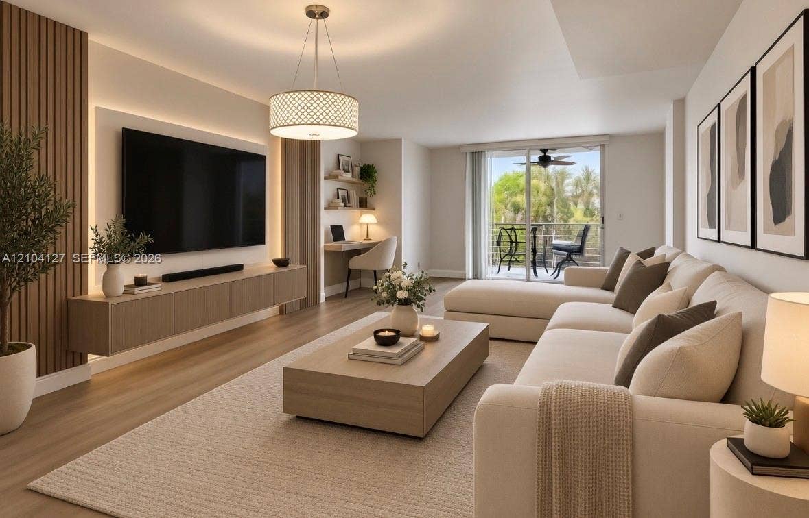 3660 NE 166th Street, #205, North Miami Beach, FL 33160 Virtually staged photo