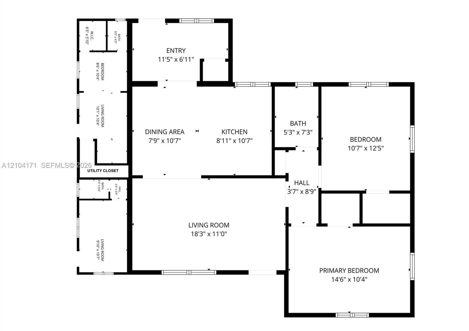 745 NW 32nd Avenue, Miami, FL 33125 Floor plan