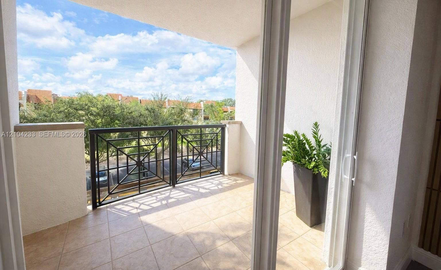 9021 SW 94th Street, #307, Miami, FL 33176 Master balcony